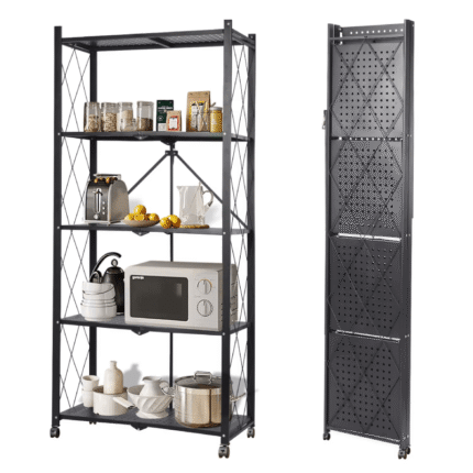 Étagère Pliable Métal 5 étagères