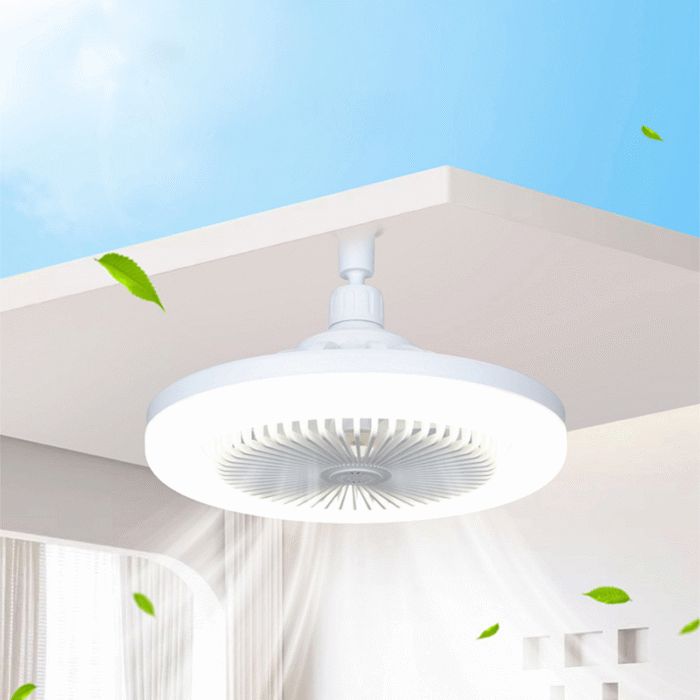 Ventilateur plafonnier LED 2-en-1 avec éclairage intégré - Image 3