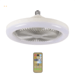 Ventilateur plafonnier LED 2-en-1 avec éclairage intégré