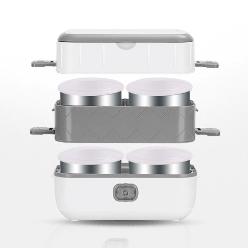 H892528a7c2d0481781a4d1d1d659a7fcK Lunch Box Chauffante Électrique – Boîte Repas Portable - Image 4