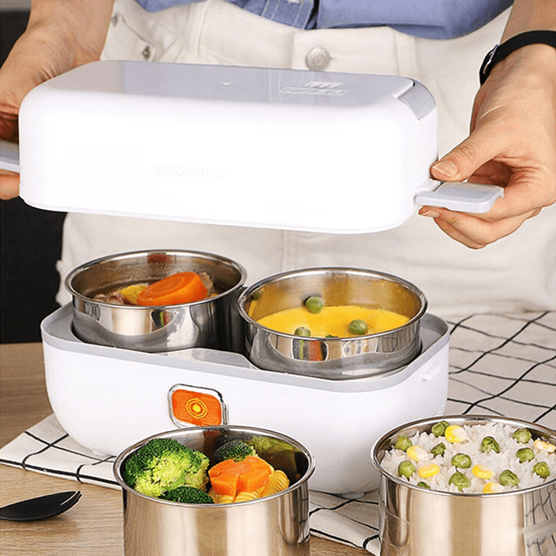 Hb9a83f7a1d534dd98049306c063a9a80C Lunch Box Chauffante Électrique – Boîte Repas Portable - Image 3